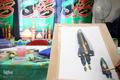 مسابقه زنده طراحی لباس عاشورايی