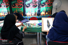 مسابقه زنده طراحی لباس عاشورايی