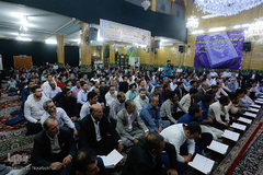 مراسم تجلیل از سه دهه فعالیت قرآنی حاج اصغر خانوردیلو