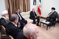 دیدار ولادیمیر پوتین رئیس‌جمهور روسیه با رهبر انقلاب
