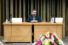 احمد ابوالقاسمی در اولین سمینار سلامت صدا ویژه مداحان و قراء