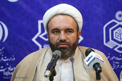  حجت الاسلام شاهسونی در نشست خبری جشنواره ملی جبرئیل امین