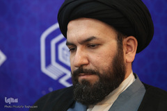 حجت‌الاسلام سیدمصطفی حسینی در نشست خبری جشنواره ملی جبرئیل امین