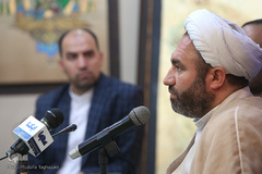  حجت الاسلام شاهسونی در نشست خبری جشنواره ملی جبرئیل امین