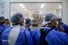 از تولید تا عرضه ای محصولات کارخانجات هلال احمر