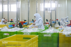 از تولید تا عرضه ای محصولات کارخانجات هلال احمر