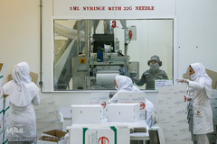 از تولید تا عرضه ای محصولات کارخانجات هلال احمر