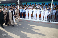 مراسم دانش‌آموختگی و تحلیف دانشجویان دانشگاههای ارتش با حضور رهبر معظم انقلاب