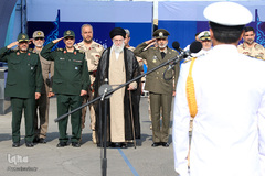 مراسم دانش‌آموختگی و تحلیف دانشجویان دانشگاههای ارتش با حضور رهبر معظم انقلاب