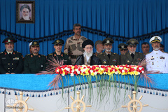 مراسم دانش‌آموختگی و تحلیف دانشجویان دانشگاههای ارتش با حضور رهبر معظم انقلاب