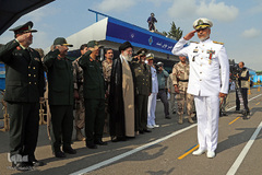 مراسم دانش‌آموختگی و تحلیف دانشجویان دانشگاههای ارتش با حضور رهبر معظم انقلاب