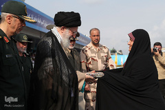 مراسم دانش‌آموختگی و تحلیف دانشجویان دانشگاههای ارتش با حضور رهبر معظم انقلاب