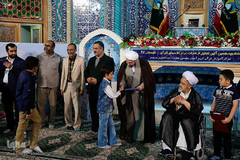 مراسم اختتامیه دوره تابستانی مرکز آموزش قرآن آستان مقدس حضرت عبدالعظیم حسنی (ع)