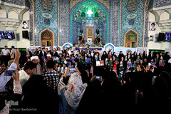 مراسم اختتامیه دوره تابستانی مرکز آموزش قرآن آستان مقدس حضرت عبدالعظیم حسنی (ع)