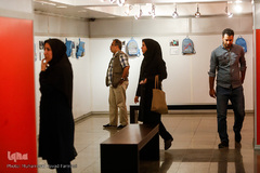 افتتاحیه نمایشگاه هنر مفهمومی «بچه‌های آسمان»