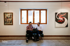 افتتاحیه نمایشگاه «روضه هنر»