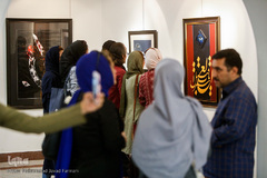 افتتاحیه نمایشگاه «روضه هنر»