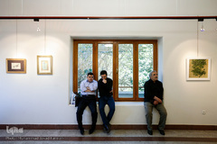 افتتاحیه نمایشگاه «روضه هنر»