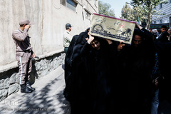 تشییع پیکر ۱۳۵ شهید گمنام دفاع مقدس