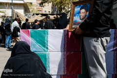 تشییع پیکر ۱۳۵ شهید گمنام دفاع مقدس