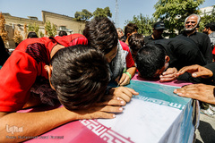 تشییع پیکر ۱۳۵ شهید گمنام دفاع مقدس