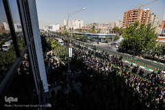 تشییع پیکر ۱۳۵ شهید گمنام دفاع مقدس