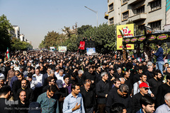 تشییع پیکر ۱۳۵ شهید گمنام دفاع مقدس