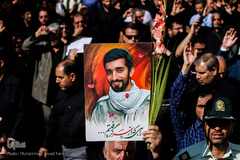 تشییع پیکر ۱۳۵ شهید گمنام دفاع مقدس