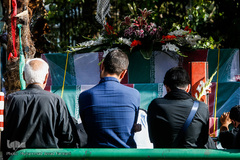 تشییع پیکر ۱۳۵ شهید گمنام دفاع مقدس