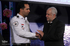 مراسم اختتامیه نخستین مسابقات قرآن کارکنان سازمان اورژانس کشور