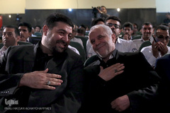  سعید اوحدی، رئیس سازمانی فرهنگی ـ هنری شهرداری تهران و  پیرحسین کولیوند، سرپرست اورژانس کشور