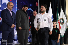 مراسم اختتامیه نخستین مسابقات قرآن کارکنان سازمان اورژانس کشور