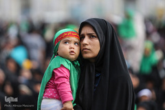 همایش شیرخوارگان حسینی در حرم امام رضا(ع)