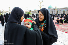 همایش شیرخوارگان حسینی در حرم امام رضا(ع)