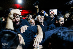 وداع با پیکر شهید مدافع حرم اصغر الیاسی