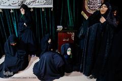 وداع با پیکر شهید مدافع حرم اصغر الیاسی