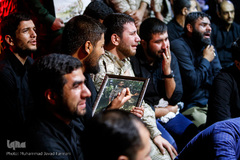 وداع با پیکر شهید مدافع حرم اصغر الیاسی