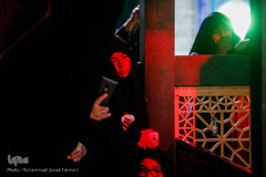 وداع با پیکر شهید مدافع حرم اصغر الیاسی