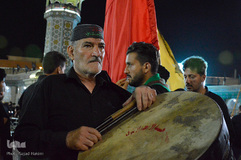 آیین سنتی عزاداری «مشق شمشیر» / قم