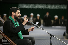 اولین شب مراسم عزاداری حضرت اباعبدالله الحسین(ع) در حسینیه امام خمینی(ره)