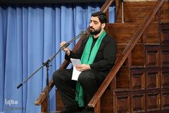 اولین شب مراسم عزاداری حضرت اباعبدالله الحسین(ع) در حسینیه امام خمینی(ره)