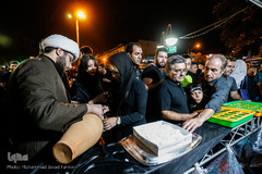 دسته های عزاداری در میدان منیریه تهران