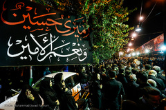 دسته های عزاداری در میدان منیریه تهران