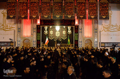 مراسم عزاداری سیدالشهدا در حرم حضرت معصومه(س)