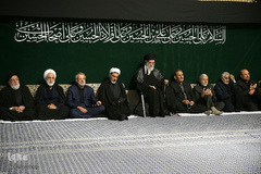 دومین شب عزاداری ایام محرم در حسینیه امام خمینی(ره)