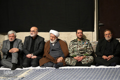 دومین شب عزاداری ایام محرم در حسینیه امام خمینی(ره)