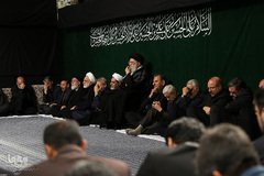 دومین شب عزاداری ایام محرم در حسینیه امام خمینی(ره)