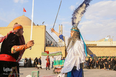 برگزاری مراسم تعزیه شهادت قاسم ابن حسن(ع) در شهرکرد