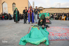 برگزاری مراسم تعزیه شهادت قاسم ابن حسن(ع) در شهرکرد
