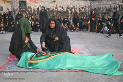 برگزاری مراسم تعزیه شهادت قاسم ابن حسن(ع) در شهرکرد